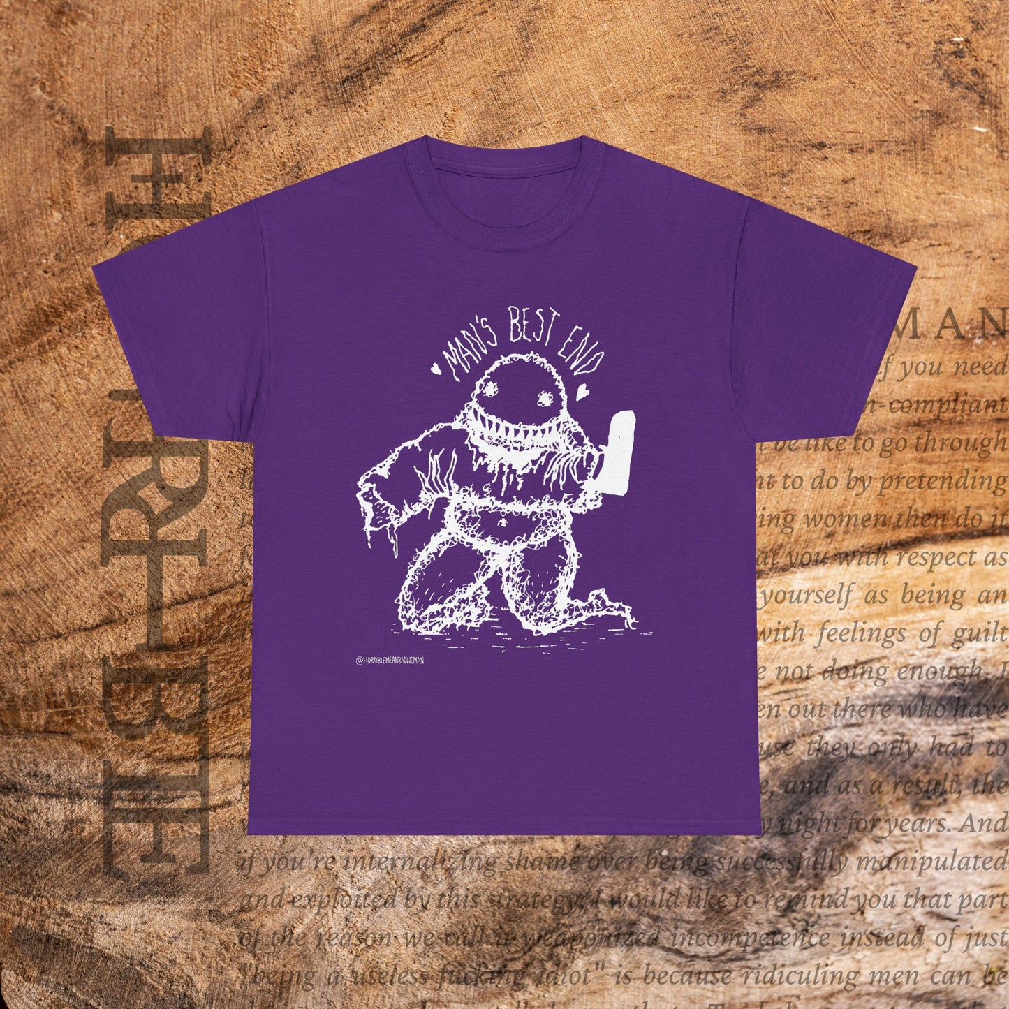 “Man’s Best End” - Heavy Cotton Tee