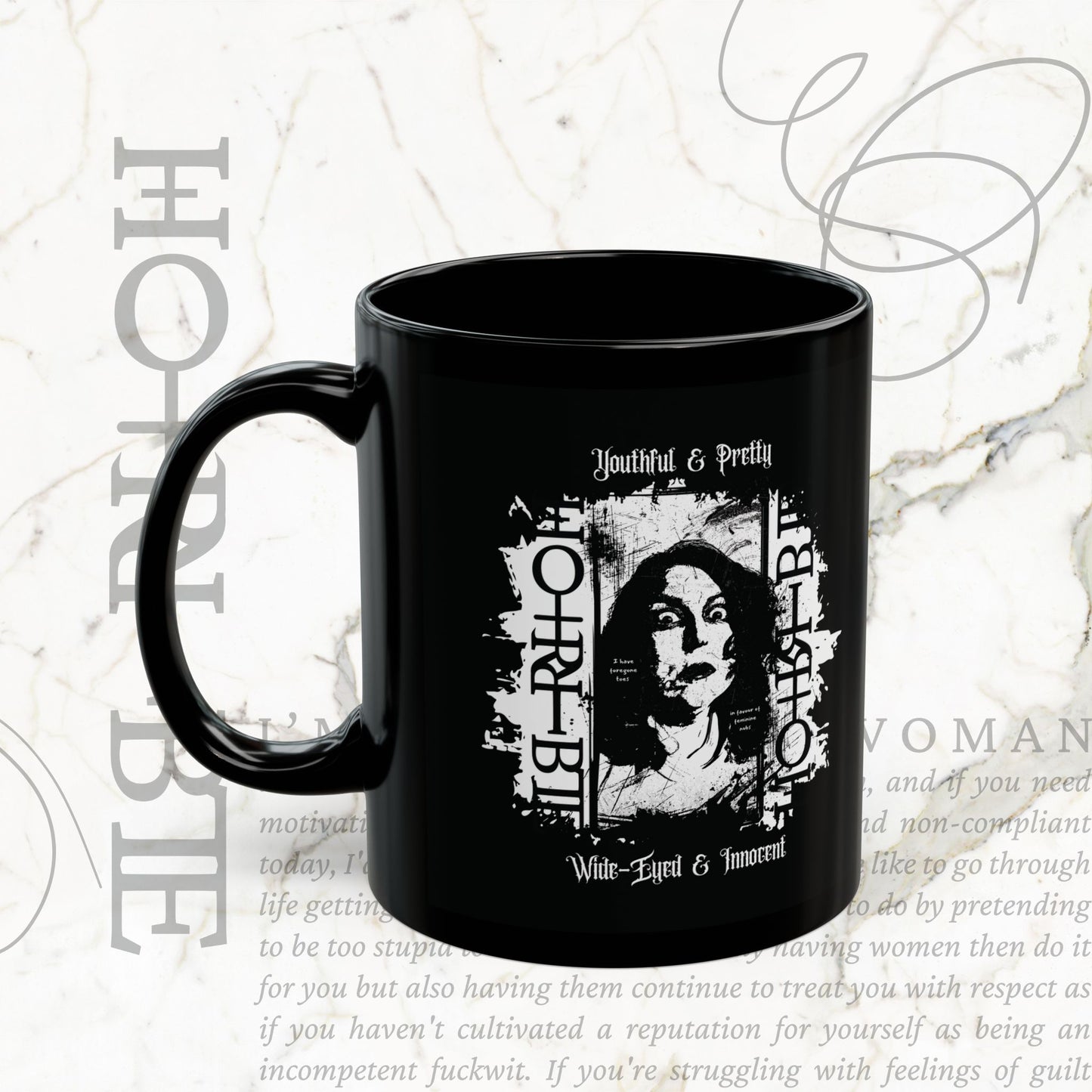 "Wide Eyed & Innocent" - Ceramic Mug