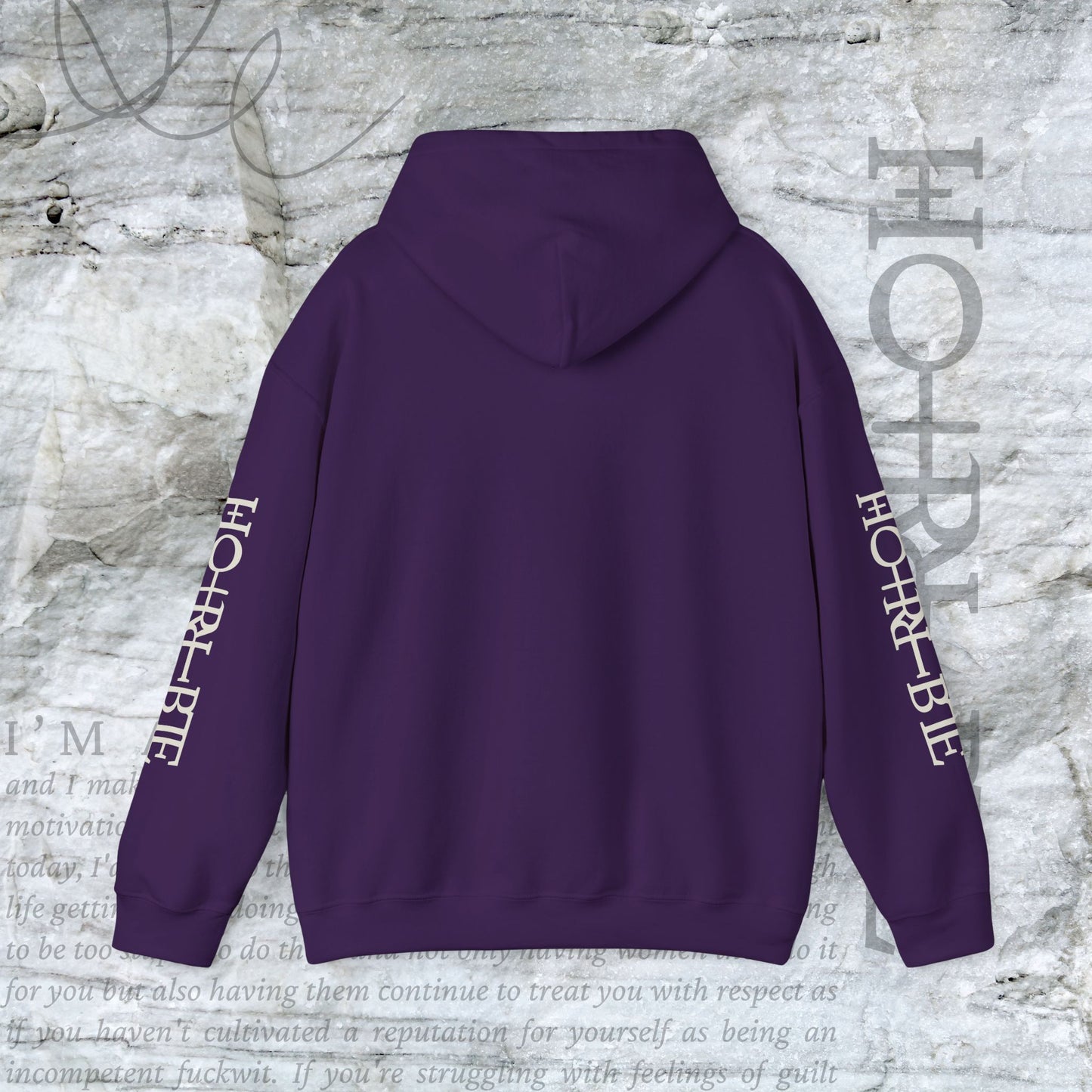 "The Original Horrible Mean Bad Woman” - Cozy Hoodie